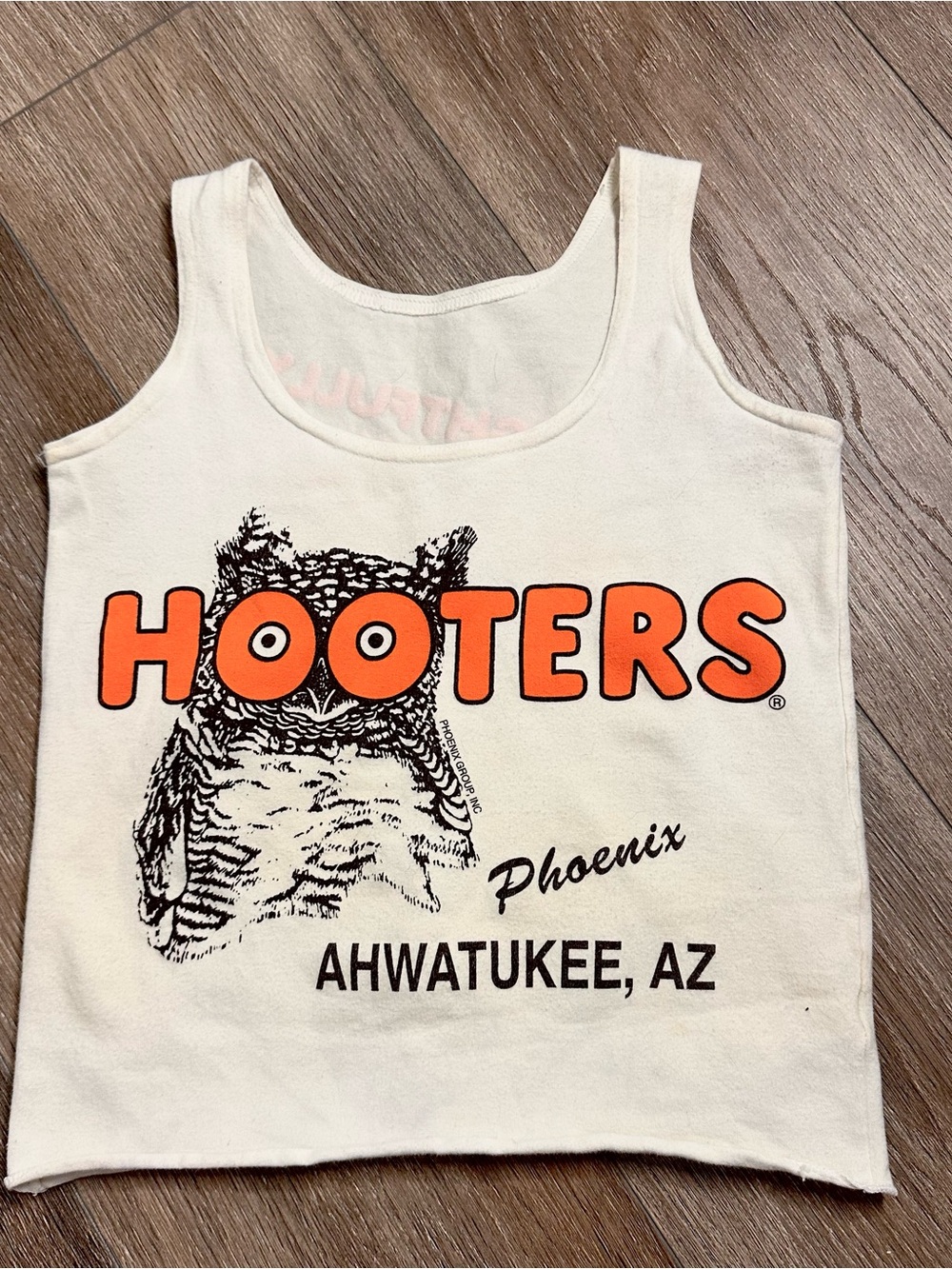 Authentic Hooters Girl tank top